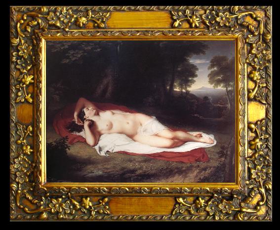 framed  John Vanderlyn Ariadne Asleep on the Island of Naxos, Ta068